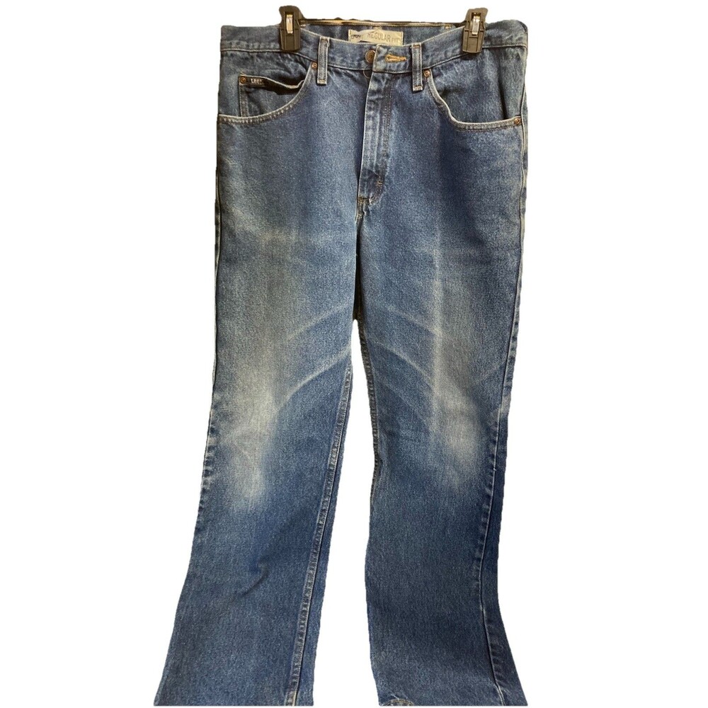 Lee Men's Straight Jeans - Medium Blue Wash